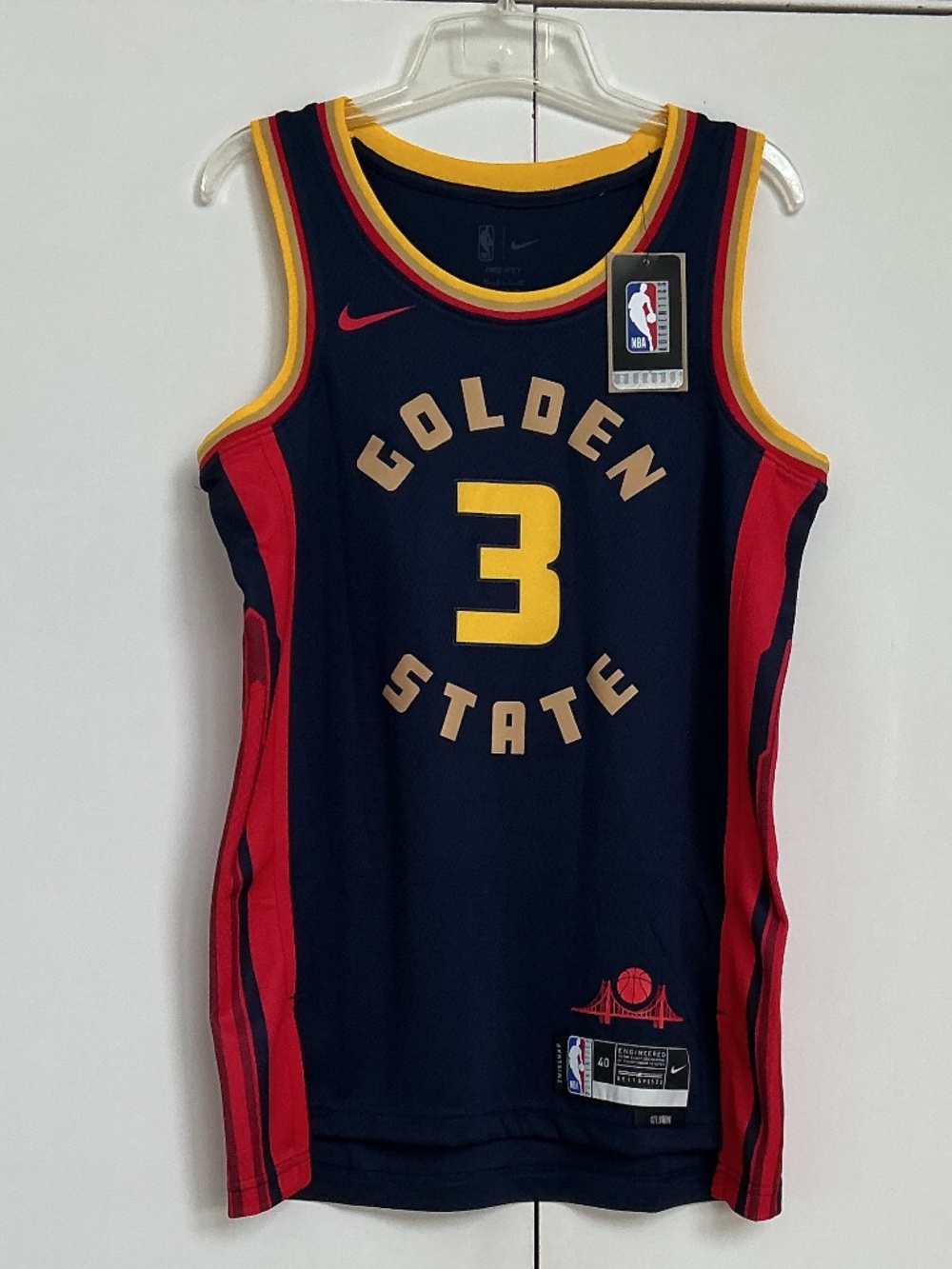 Nike NBA Golden State City Edition (custom) Jersey size S